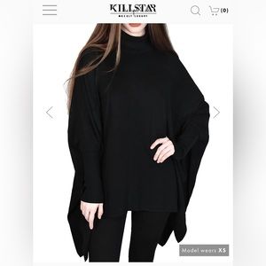 Killstar bat wing sweater